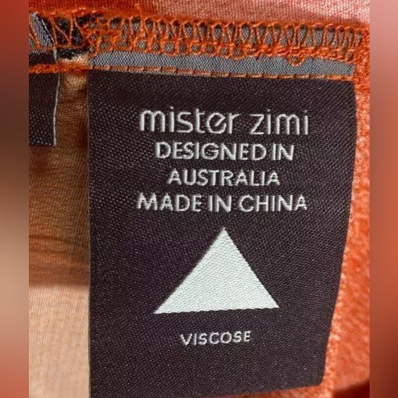 Mister Zimi Midi Dress Olivia Dress in Fire Bloom Floral Sise 6 New with tags - Picture 5 of 6